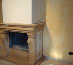 Fireplace in tartar